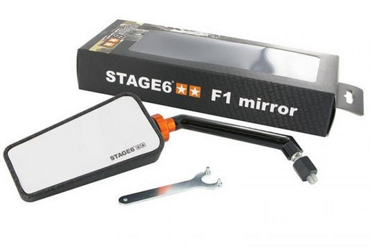 Specchietto Stage6 F1 Sx Effetto Carbonio Opaco