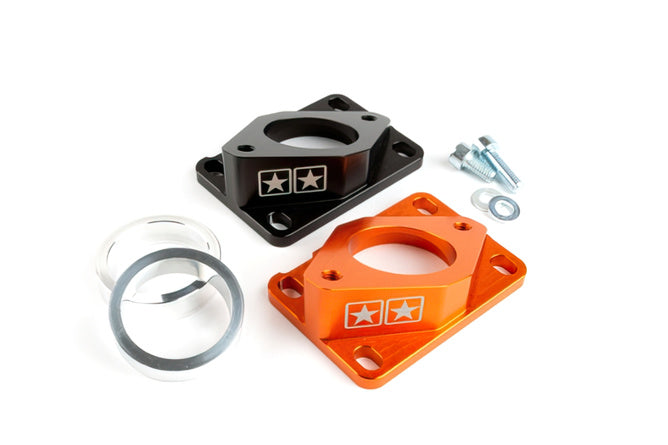 Collettore Aspirazione Stage6 R/T High Flow 34mm Derbi / Minarelli AM6 arancio