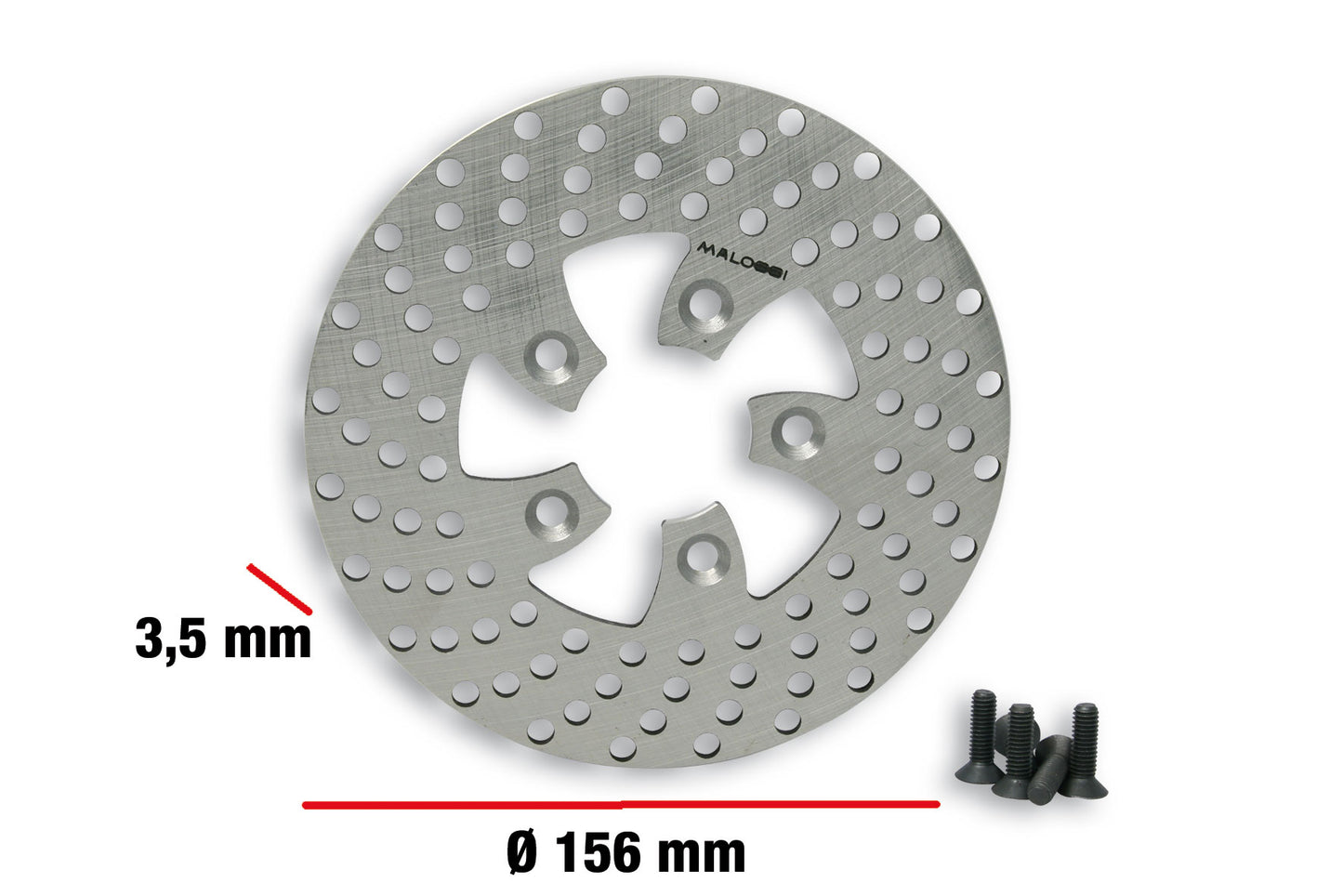 Disco freno brake power disc MHR Ø esterno 156 - spessore 3,5mm